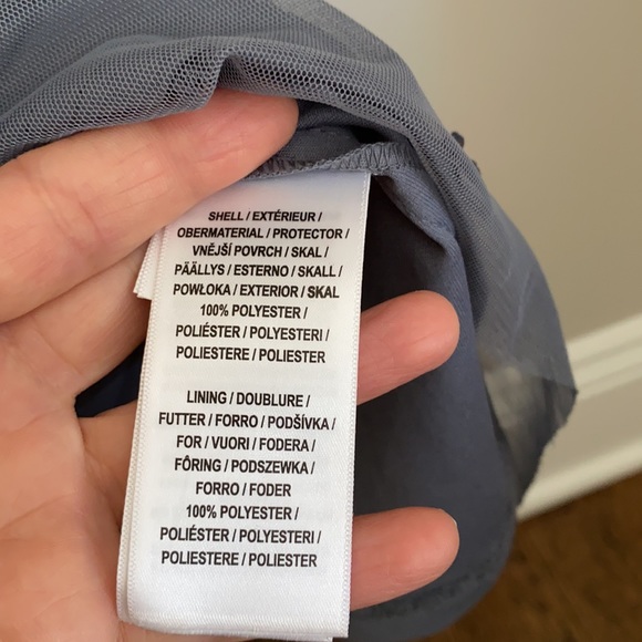 Hand  beaded one shoulder Grey dress - Picture 12 of 14